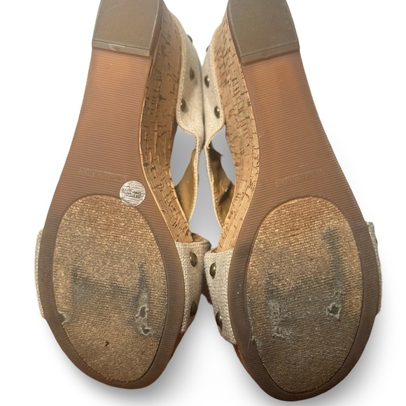 Lucky Brand Cork Wedges Womens Size 8 - Picture 5 of 5